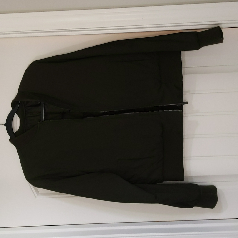 lululemon Olive Reversible Bomber Jacket
